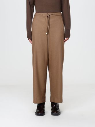 Max Mara S Max Mara Wide-Leg Pure Wool Trousers with Drawstring Waist