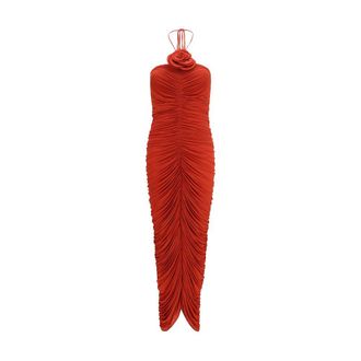 Magda Butrym Viscose Cocktail Womens Dress