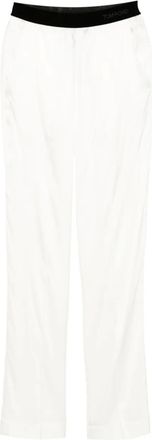 Tom Ford Satijnen broek - Wit