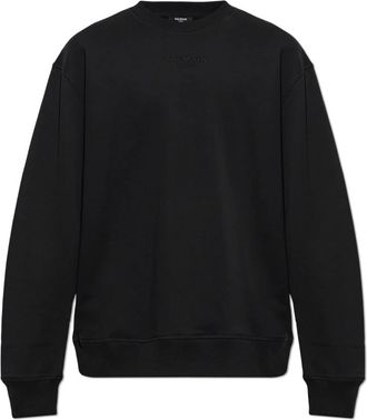 Balmain Logo Sweatshirt - Heren - Sweatshirts - Zwart - XL - Katoen - Hoodies & sweatvesten