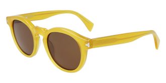 Lanvin LNV610S 700 Mens Sunglasses Yellow Size 50