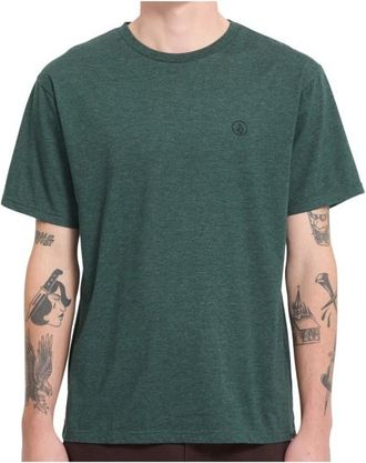 Volcom Circle Blanks HTH S/S Tee T-Shirt f&uuml;r Herren | blau