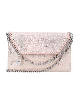 Stella McCartney Light Pink Falabella Small Crossbody Bag