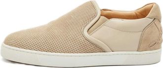 Christian Louboutin Sneakers senza lacci Louis Junior - Toni neutri