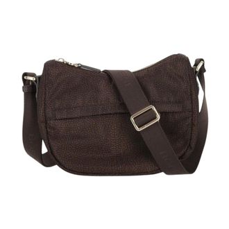 Borbonese Dames, Tassen, Bruin, Maat: ONE Size Poliester