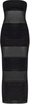 Os&eacute;ree Lurex Thread Dress - Dames - Feestkleedjes - Zwart - L - Kleedjes