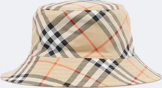 Burberry Gorro de pescador reversible de algod&oacute;n