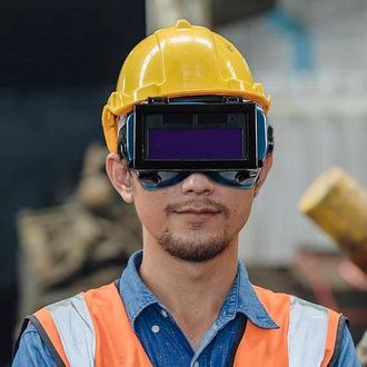 OEM Gafas De Soldadura Con Atenuaci&oacute;n Autom&aacute;tica Para Hombre, Gafas De Soldadura Industriales Con Lentes Azul Oscuro, Protecci&oacute;n Ocular Profesional