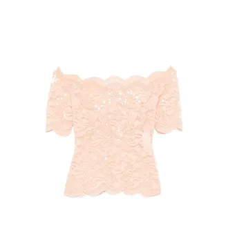 Paco Rabanne Lace Embellished Top