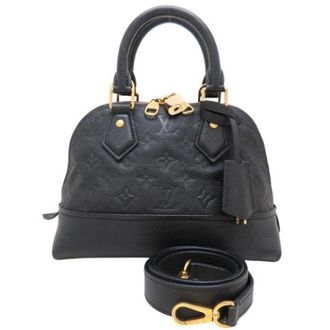 Louis Vuitton Pre-owned Neo Alma BB Handtas - Dames - Pre-owned - Zwart - Maat: ONE Size Leer