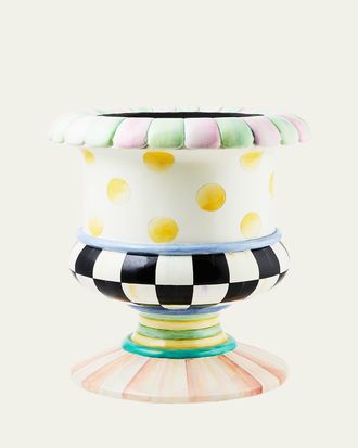 MacKenzie-Childs Rosy Meadow Small Urn