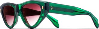 Cutler and Gross Bordeaux Gradient Cat Eye Ladies Sunglasses CGSN992650 005 50