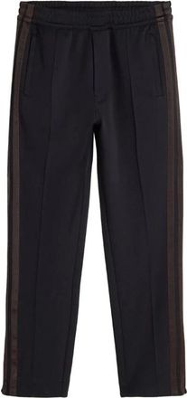 Yohji Yamamoto Broeken, Heren, Zwart, M, Polyester, End Pant