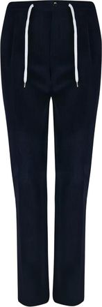 Pantaloni Torino Pantaloni a coste con coulisse - Blu