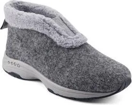 Easy Spirit Trepose Faux Shearling Lined Slipper in Light Gray 050 at Nordstrom Rack, Size 10.5