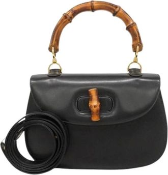 Gucci Pre-owned Handbags, female, Black, Size: ONE SIZE Pre-owned Handbag