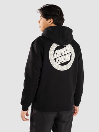 Santa Cruz Loco Dot Hoodie schwarz