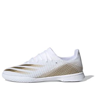adidas X Ghosted.3 IN White Metallic Gold Melange EG8204