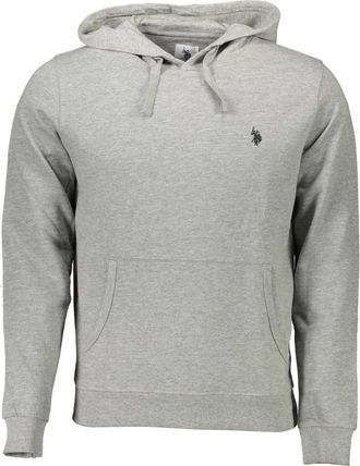 U.S.Polo Association Sweatshirt zonder rits - Heren - Hoodies - Grijs - 2XL - Hoodies & sweatvesten