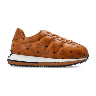 MCM Diamante Trainers - female - MCM - Sneakers - Brown - 5 UK - Shoes
