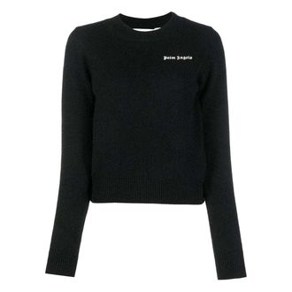 Palm Angels Dames/Dames Klassiek Logo Sweatshirt (Zwart)