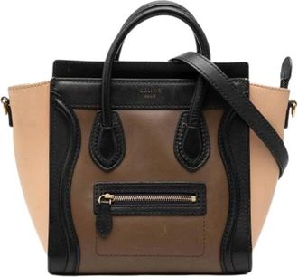 Celine Pre-owned Mini Bags, female, Multicolor, Size: ONE SIZE Pre-owned Leather Mini Bag