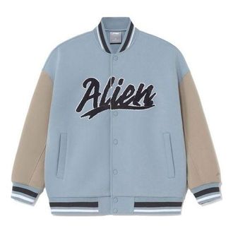 Li-Ning CF MARS Sports Fashion Series Jacket Blue Beige AWDRG96-3