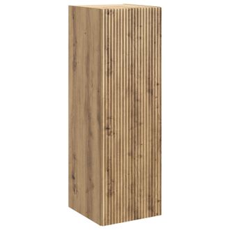 vidaXL Mueble De Ba&ntilde;o Montado En La Pared Roble Artesanal Vidaxl