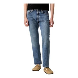 Levi's Heren, Jeans, Blauw, Maat: W36 L32 Katoen