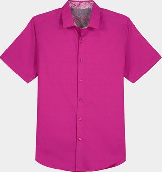 Robert Graham Mens Odyssey Short-Sleeve Shirt