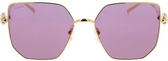 Cartier Sunglasses, unisex, Yellow, Size: ONE SIZE Sunglasses