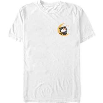 Hello Kitty Mens Hello Kitty Black Cat Costume Party Graphic T-Shirt in White at Nordstrom, Size Xxx-Large