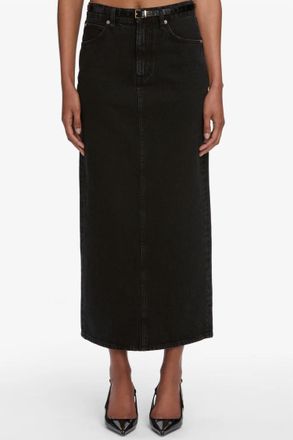 Frame Denim Column Skirt In Sutro