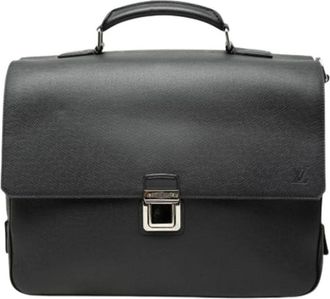 Louis Vuitton Pre-owned Vassili PM - Dames - Vintage Handtas - Zwart - ONE Size - Leer - Vintage