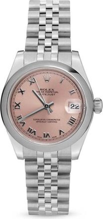 Rolex Pre-owned Rolex Datejust Automatic Chronometer Pink Dial Unisex Watch 178240 PRJ