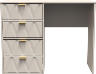 Welcome Furniture Glitz Ready Assembled 4 Drawer Vanity in Kashmir Matt - Welcome Furniture | TJ Hughes