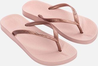 Ipanema Womens Ipanema Womens Anatomica Tan Vegan Flip Flops - Pink - Size: 4