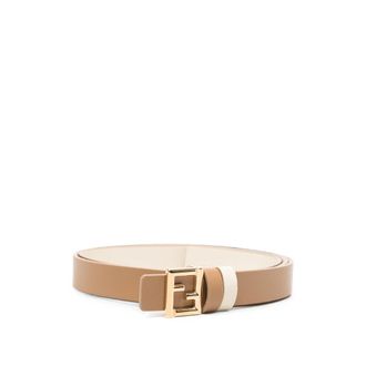 Fendi OLock Logo-plaque Belt