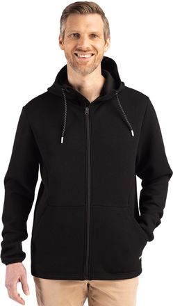 Cutter & Buck Roam Epic Comfort Recycled Mens Full Zip Hooded Jacket