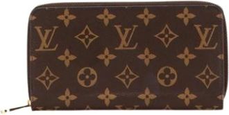 Louis Vuitton Pre-owned Wallets, female, Brown, Size: ONE SIZE Pre-owned Canvas Wallet