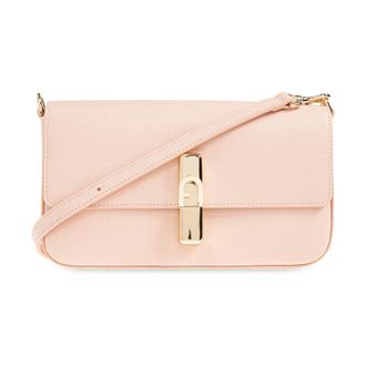 Furla Tassen, Dames, Roze, ONE Size, Leer, Iride Kleine Tas
