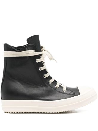 Rick Owens Zapatillas de cuero Rick Owens