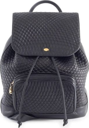 Bally Leather Backpack (Pre-Owned)