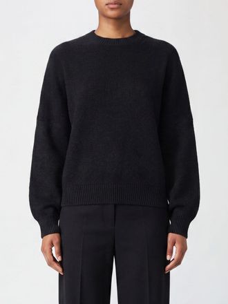 Khaite Crew-Neck Pure Cashmere Jumper with Ribbed Trims