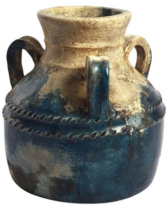 Sagebrook Home 12In Triple Handle Terracotta Jug