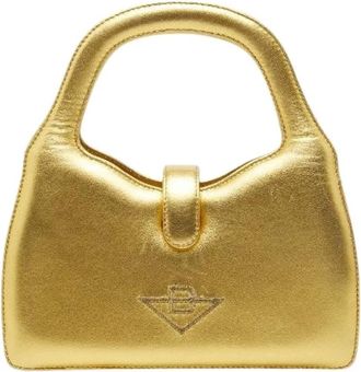 Bottega Veneta Pre-owned Handbags, female, Yellow, Size: ONE SIZE Pre-owned Leather Handbag