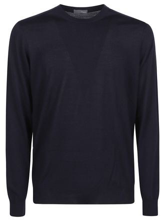Drumohr Round Neck Long-Sleeve Sweater