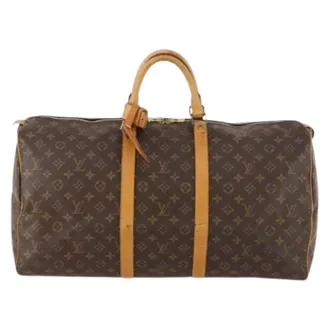 Louis Vuitton Pre-owned Weekend Bags, unisex, Brown, Size: ONE SIZE Pre-owned Weekend Bag