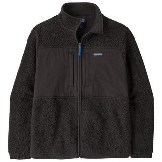 Patagonia Retro Pile Patch Jacket Fleecejacke f&uuml;r Herren | schwarz
