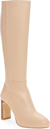 Stuart Weitzman Babette Platform Boot in Barely Beige/New Camel at Nordstrom, Size 11.5